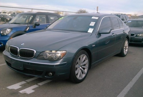 2007 BMW 750I
